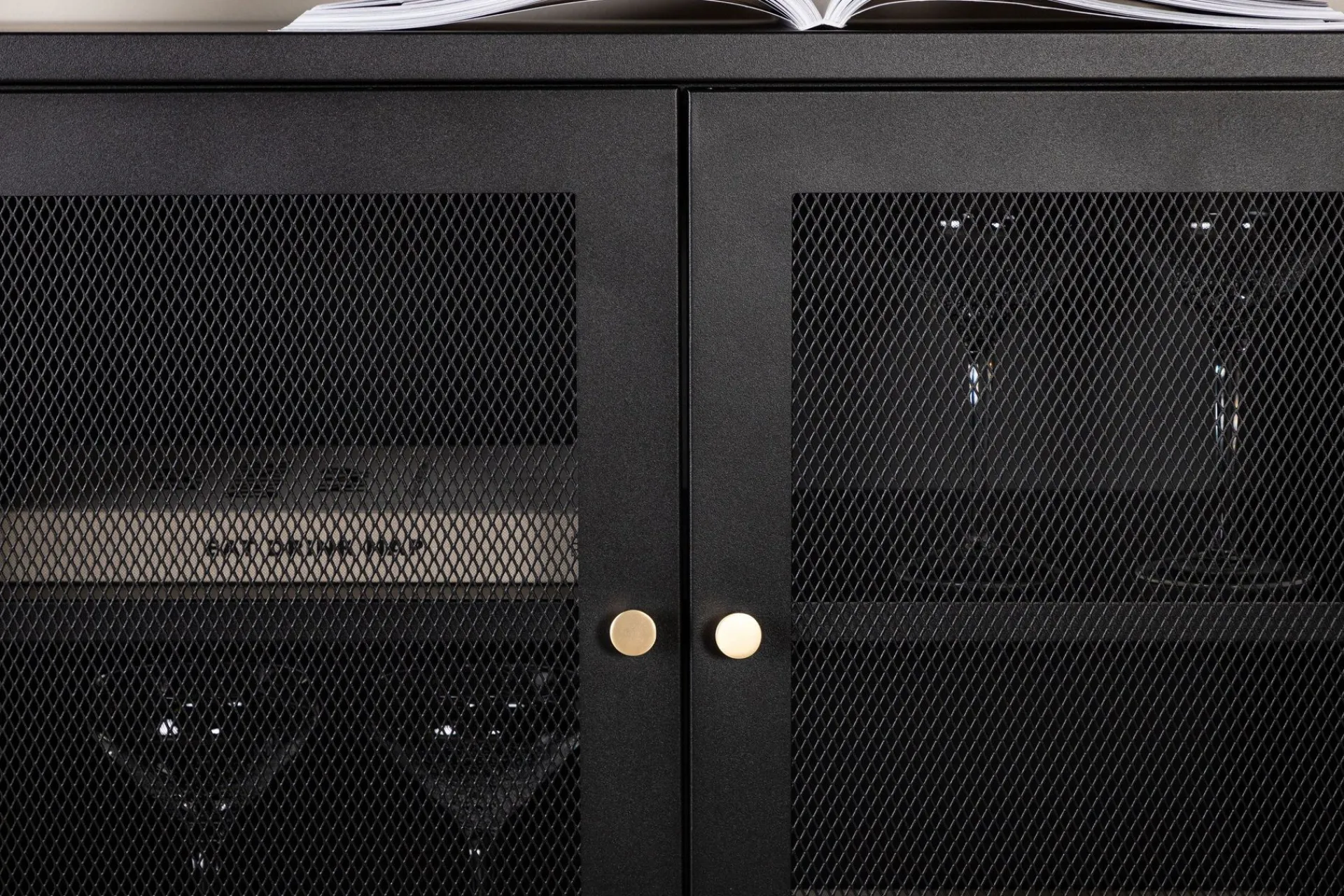 Venture Home Oppbevaringsskap|Skap-Malla Skapkommode 120x40x80 cm Svart