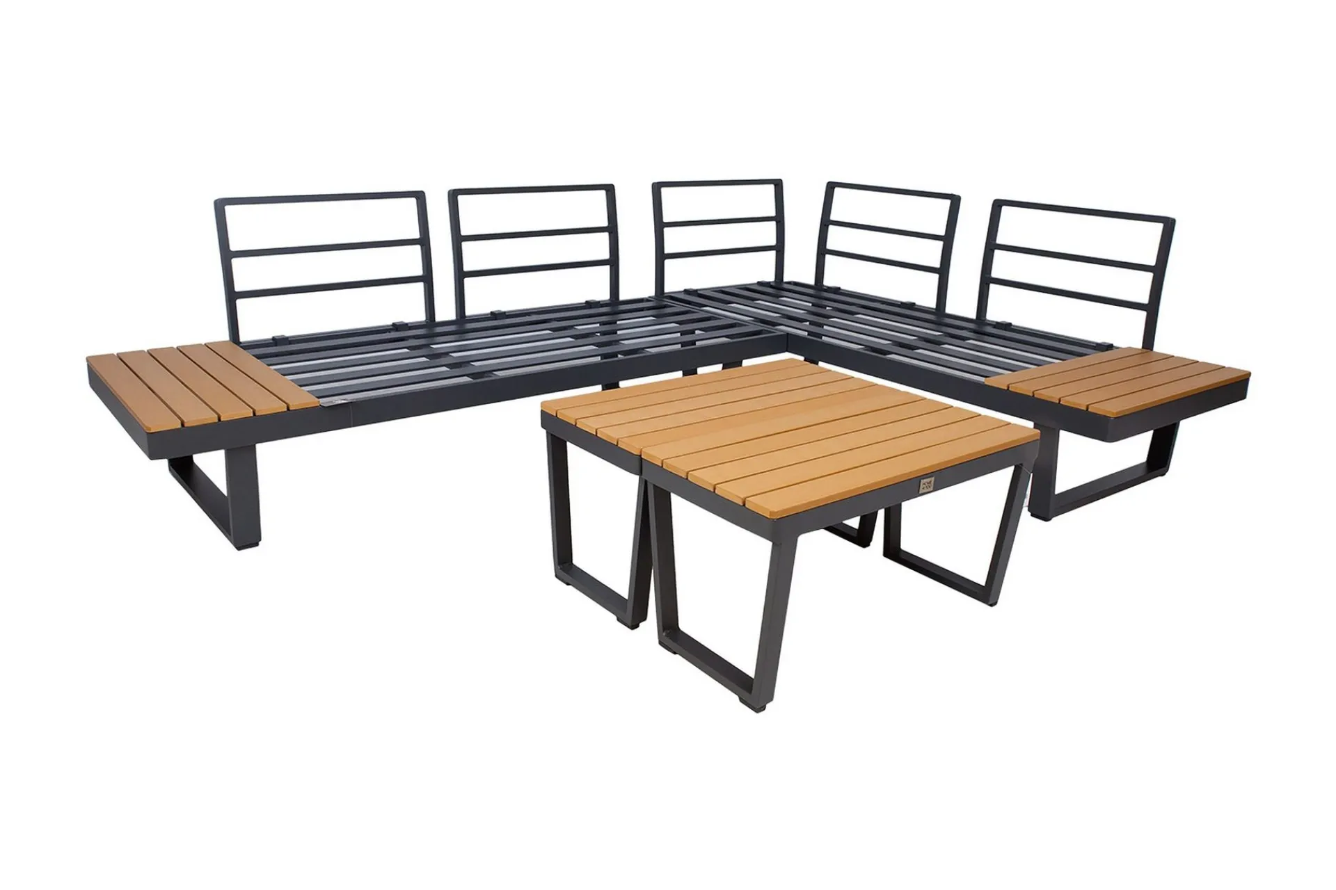 Veranda & Terrasse|Loungesett-Malta Sofagruppe Natur,Grey