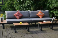 Veranda & Terrasse|Loungesett-Malta Sofagruppe Natur,Grey