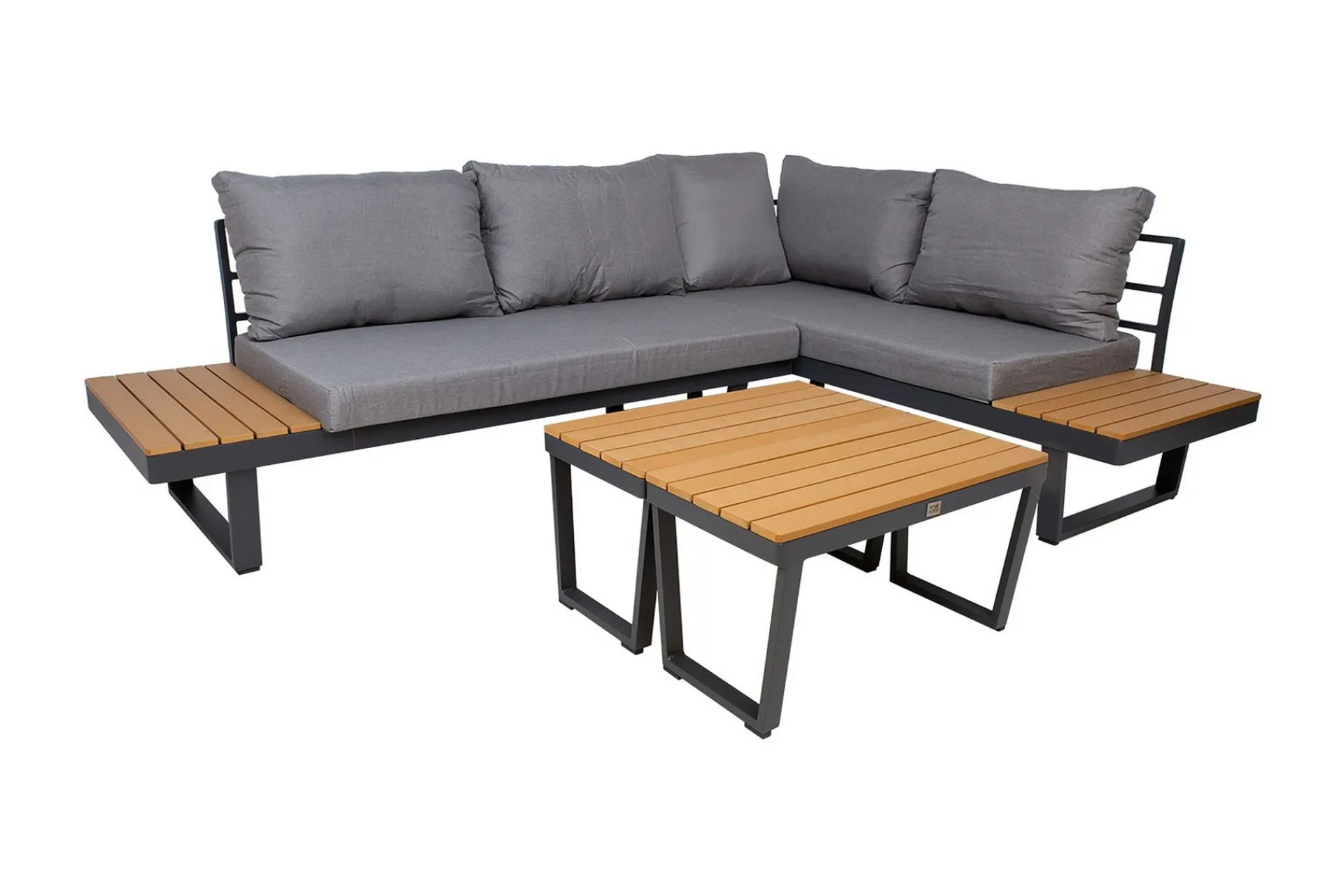 Veranda & Terrasse|Loungesett-Malta Sofagruppe Natur,Grey