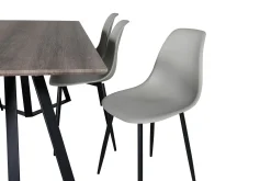 Venture Home Malvina Spisegruppe 180 cm inkl. 6 Ypas Stoler