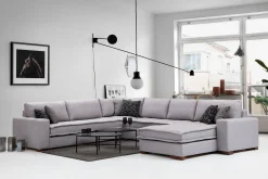 Mamerto Sofa m. Divan 4-seters