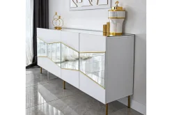 Sideboard & Skjenker-Mami Konsollbord 180 cm Hvit