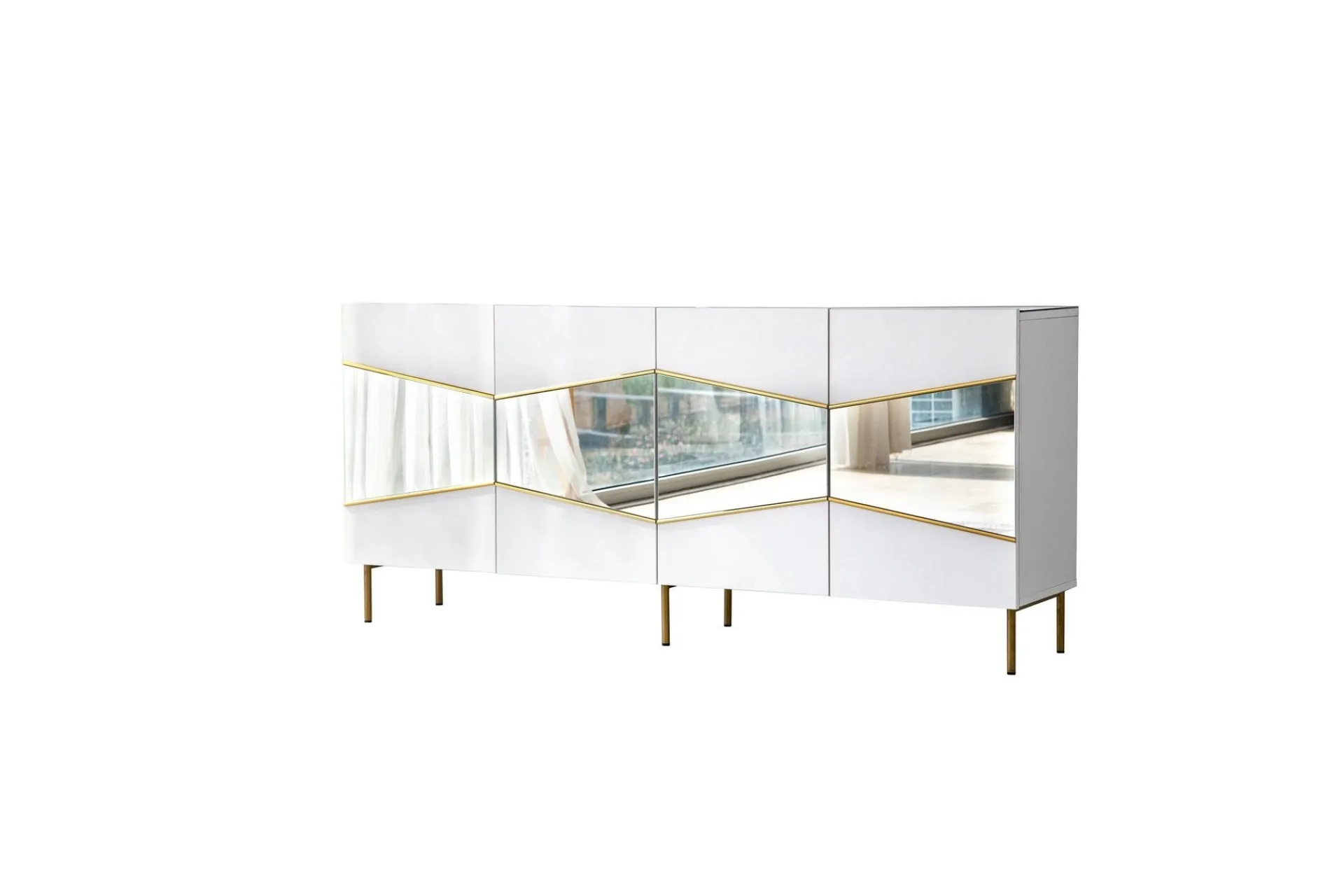 Sideboard & Skjenker-Mami Konsollbord 180 cm Hvit