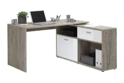 Scandinavian Choice Kontorbord-Mamoru Hjørneskrivebord Sandeik/Hvit