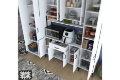 Hjørneskap|Barskap-Manorma Highboard Hvit