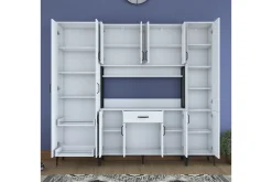 Hjørneskap|Barskap-Manorma Highboard Hvit