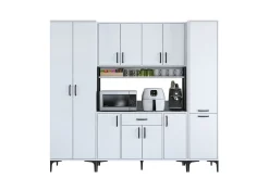 Hjørneskap|Barskap-Manorma Highboard Hvit