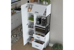 Oppbevaringsskap|Skap-Manorma Highboard Hvit