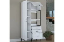 Oppbevaringsskap|Skap-Manorma Highboard Hvit