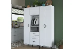 Oppbevaringsskap|Skap-Manorma Highboard Hvit