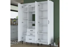 Oppbevaringsskap|Skap-Manorma Highboard Hvit