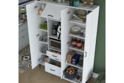 Oppbevaringsskap|Skap-Manorma Highboard Hvit