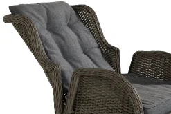 deNoord Marcus Cafésett med 2 Reclinerlenestoler m Pute