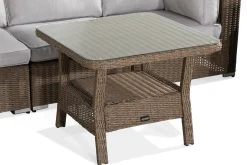 deNoord Veranda & Terrasse-Marcus Loungegruppe Brun,Grey
