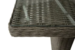 deNoord Spisegrupper Hage-Marcus Spisegruppe 200 + 4 Lenestoler m Pute Beige,Grey