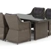 deNoord Spisegrupper Hage|Cafesett-Marcus utendørs spisegruppe 160x90 cm med 4 Marcus utefåtöljer