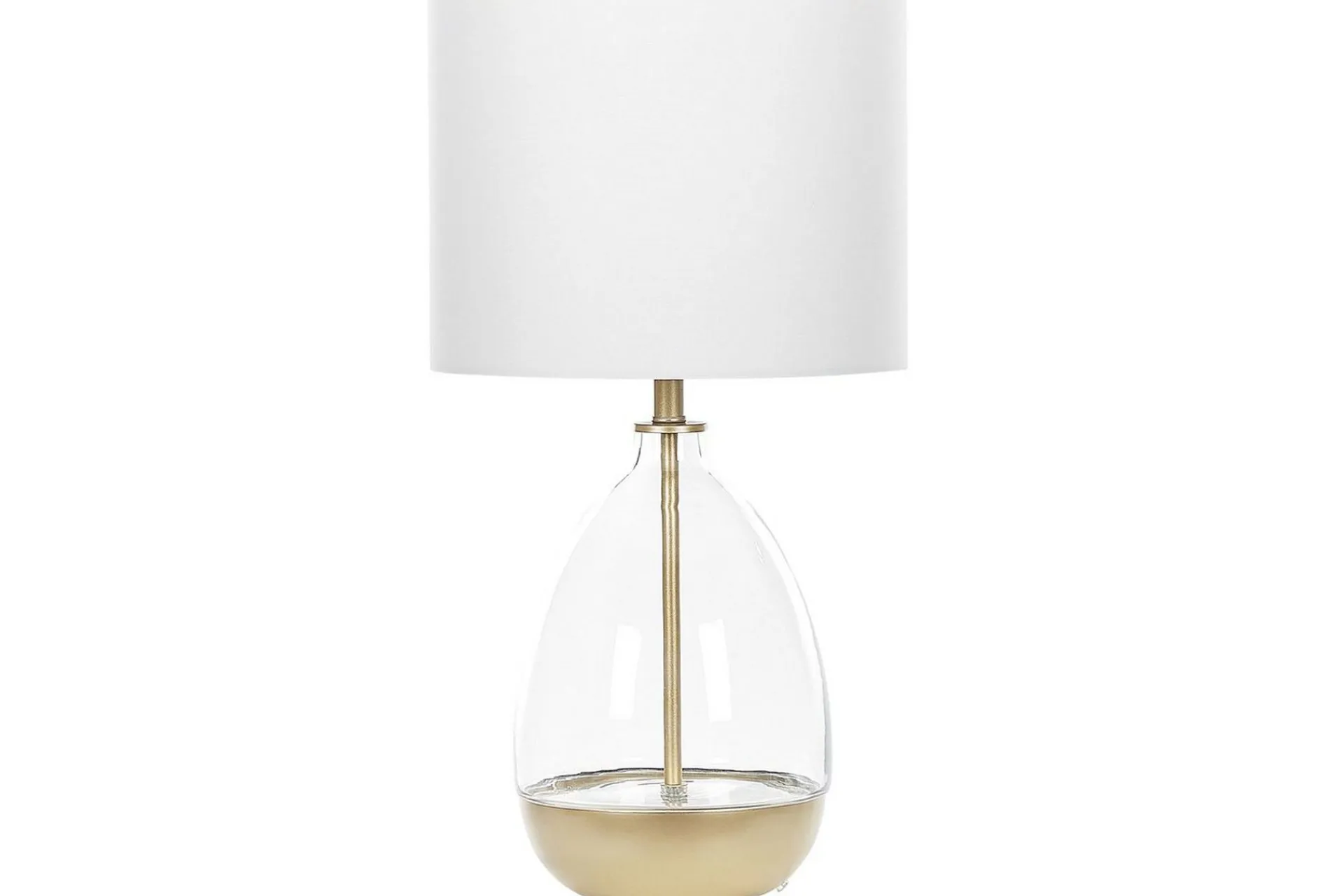 Nattbordslampe|Bordlampe-Mariab Bordlampe 63 cm E27 Hvit