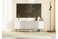 Tv-Benk & Mediabenk-Marinport TV-benk 150 cm Beige