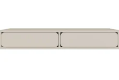 Vegghengt Oppbevaring-Marinport Veggskap 110 cm Beige