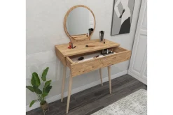 Sminkebord & Toalettbord-Markas Sminkebord 72 cm Brun