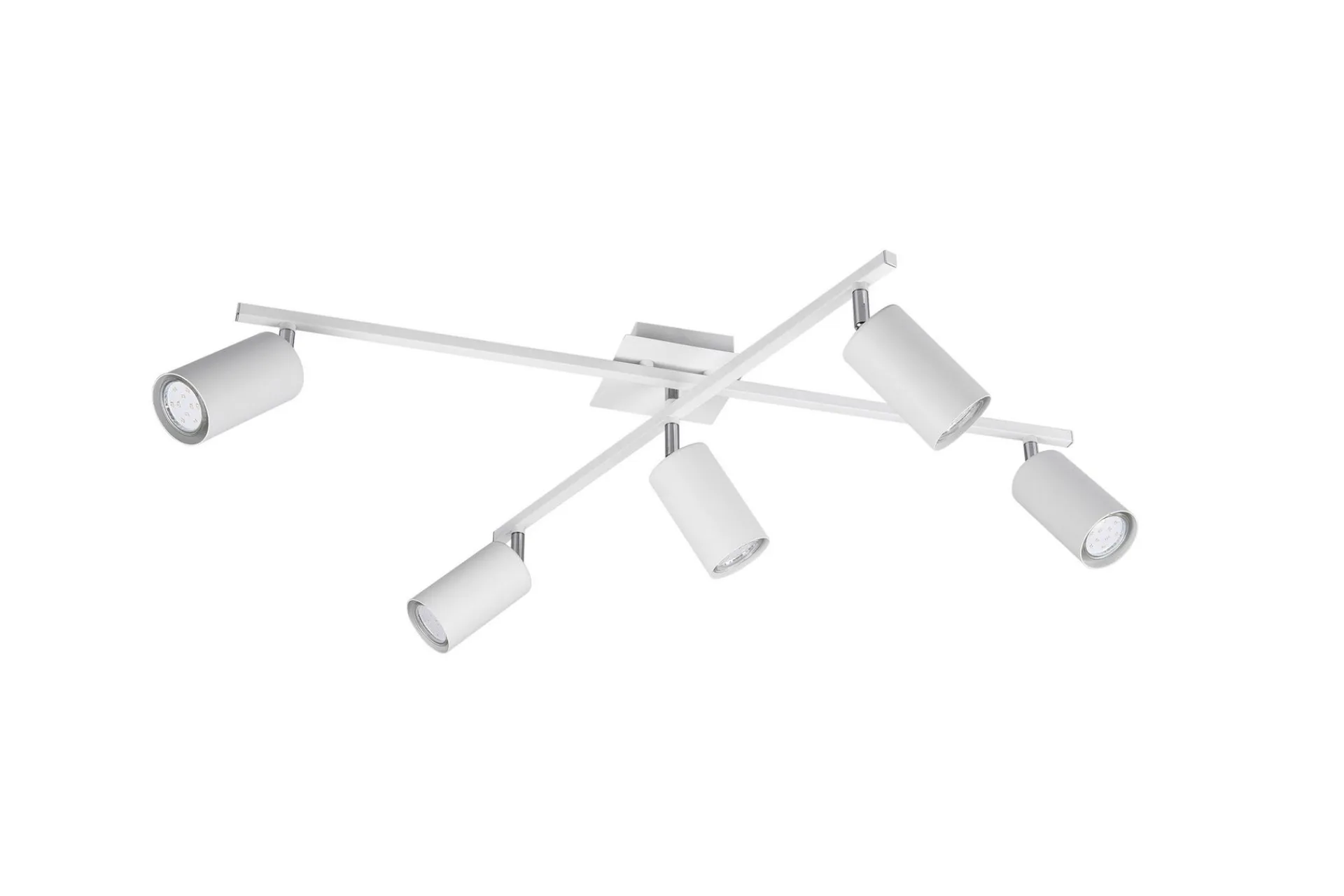 Trio Lighting Marley Plafond 5-os. 5xGU10 Hvit