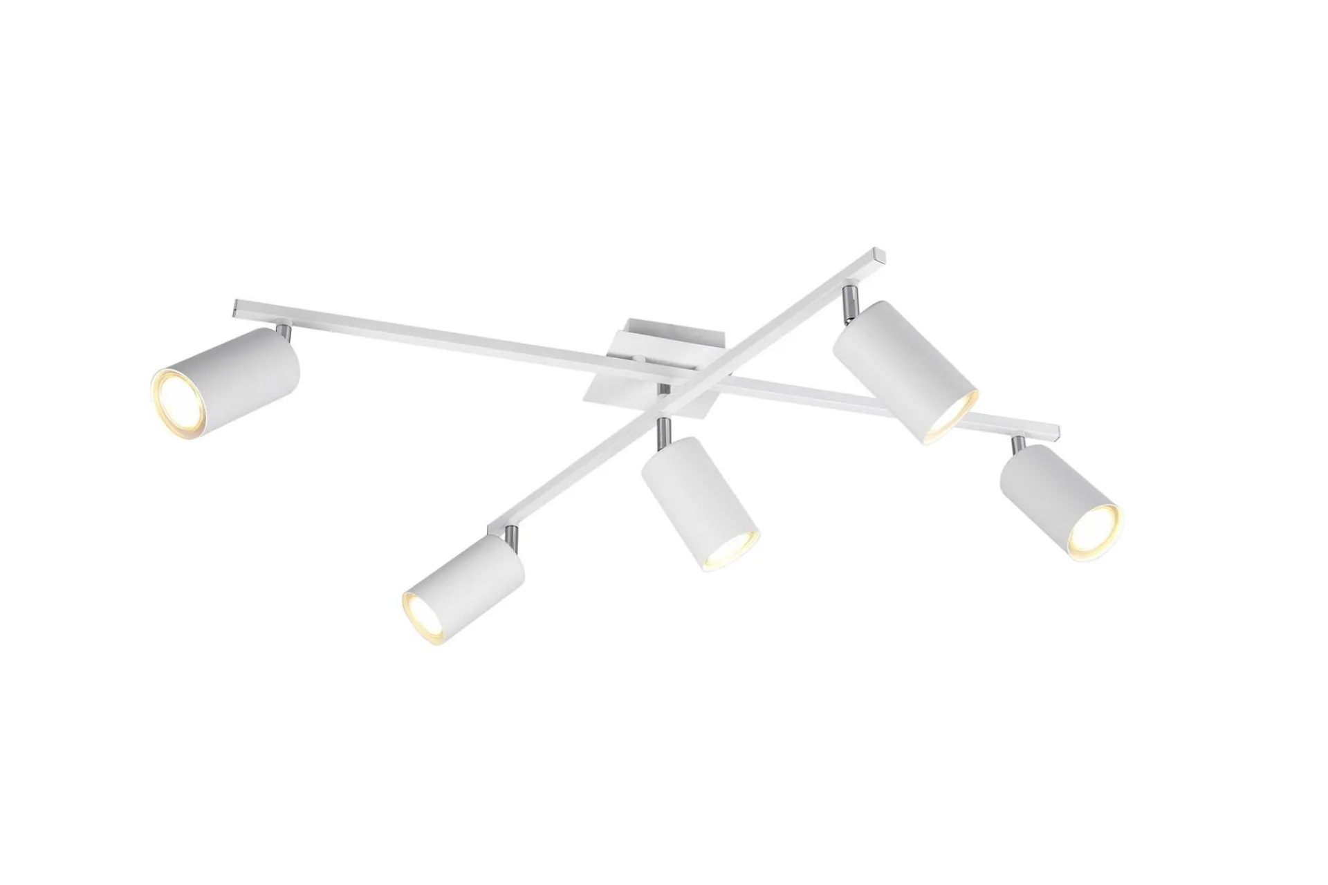 Trio Lighting Marley Plafond 5-os. 5xGU10 Hvit