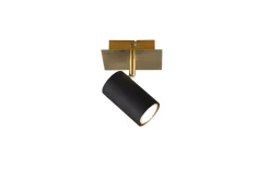 Trio Lighting Spotlights & Downlights-Marley Spot 1-deler Svart/Gull Svart,Gull