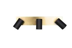 Trio Lighting Marley Spot 3-deler Svart/Gull