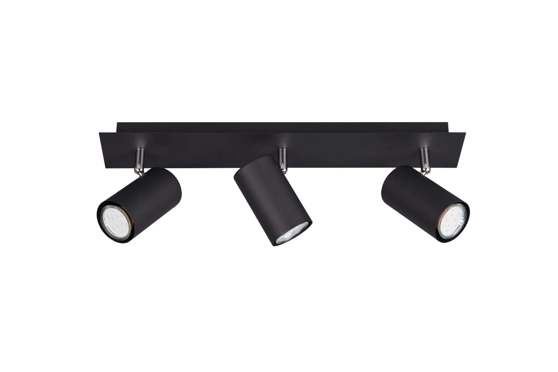 Trio Lighting Lyspærer|Soveromslampe-Marley Spot 3xGU10 Svart Matt svart