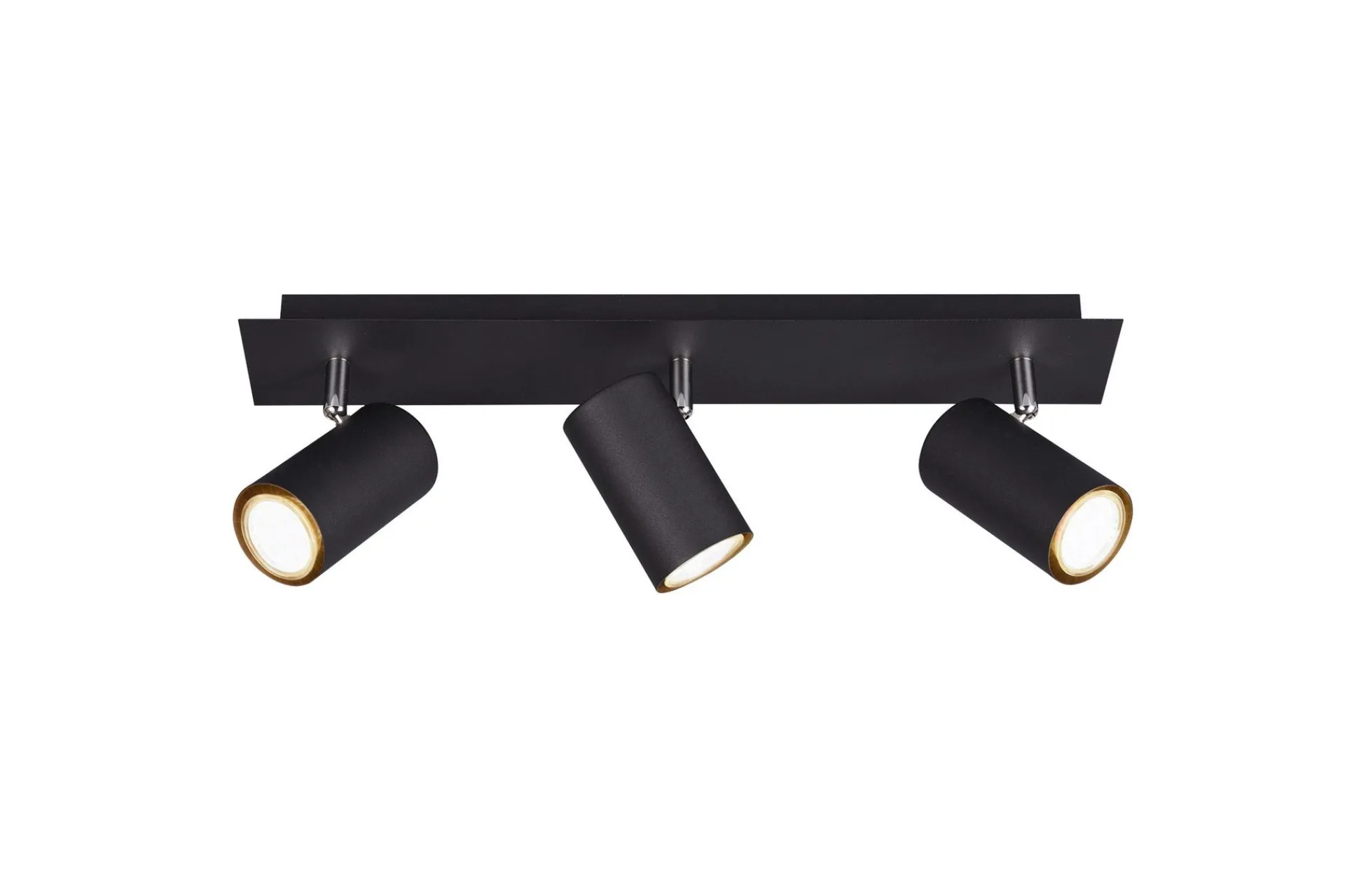 Trio Lighting Lyspærer|Soveromslampe-Marley Spot 3xGU10 Svart Matt svart