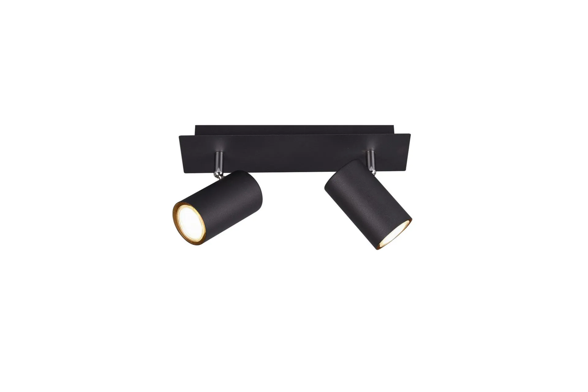Trio Lighting Lyspærer|Soveromslampe-Marley Spot 3xGU10 Svart Matt svart