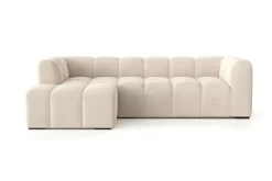 Marlow 3-seters boblete divansofa venstre
