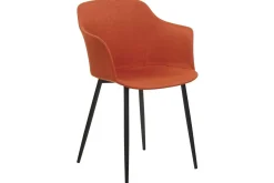 Karmstoler-Matsalsstol Beliani Elim set om 2 Orange