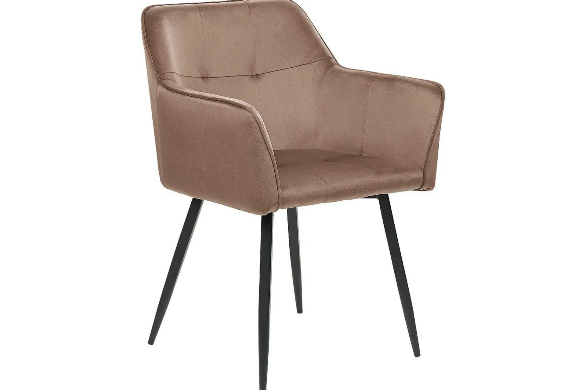 Matsalsstol Beliani Jasmin Brown