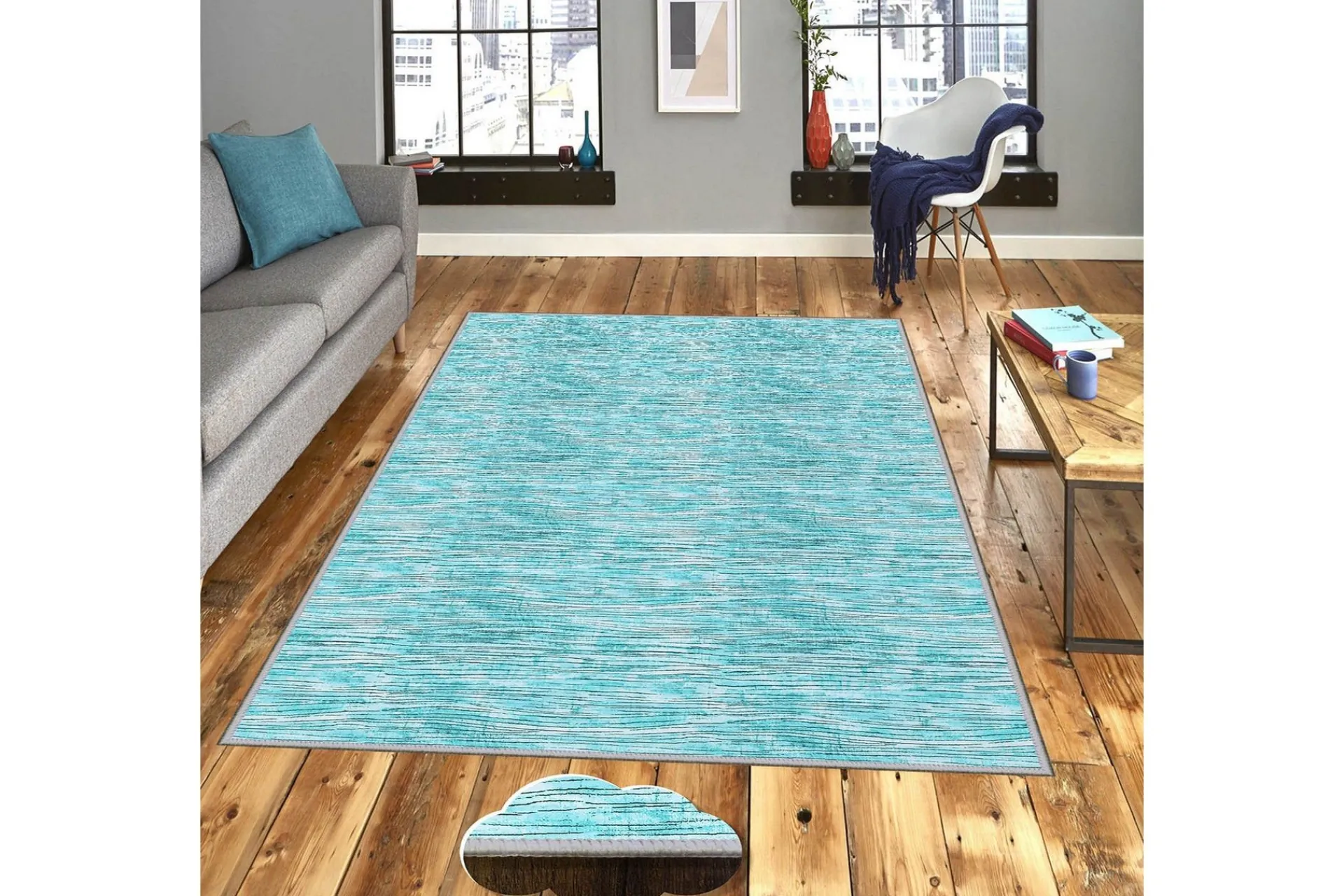 Orientalske Tepper-Matte (100x200) Homefesto 5 Flerfarget