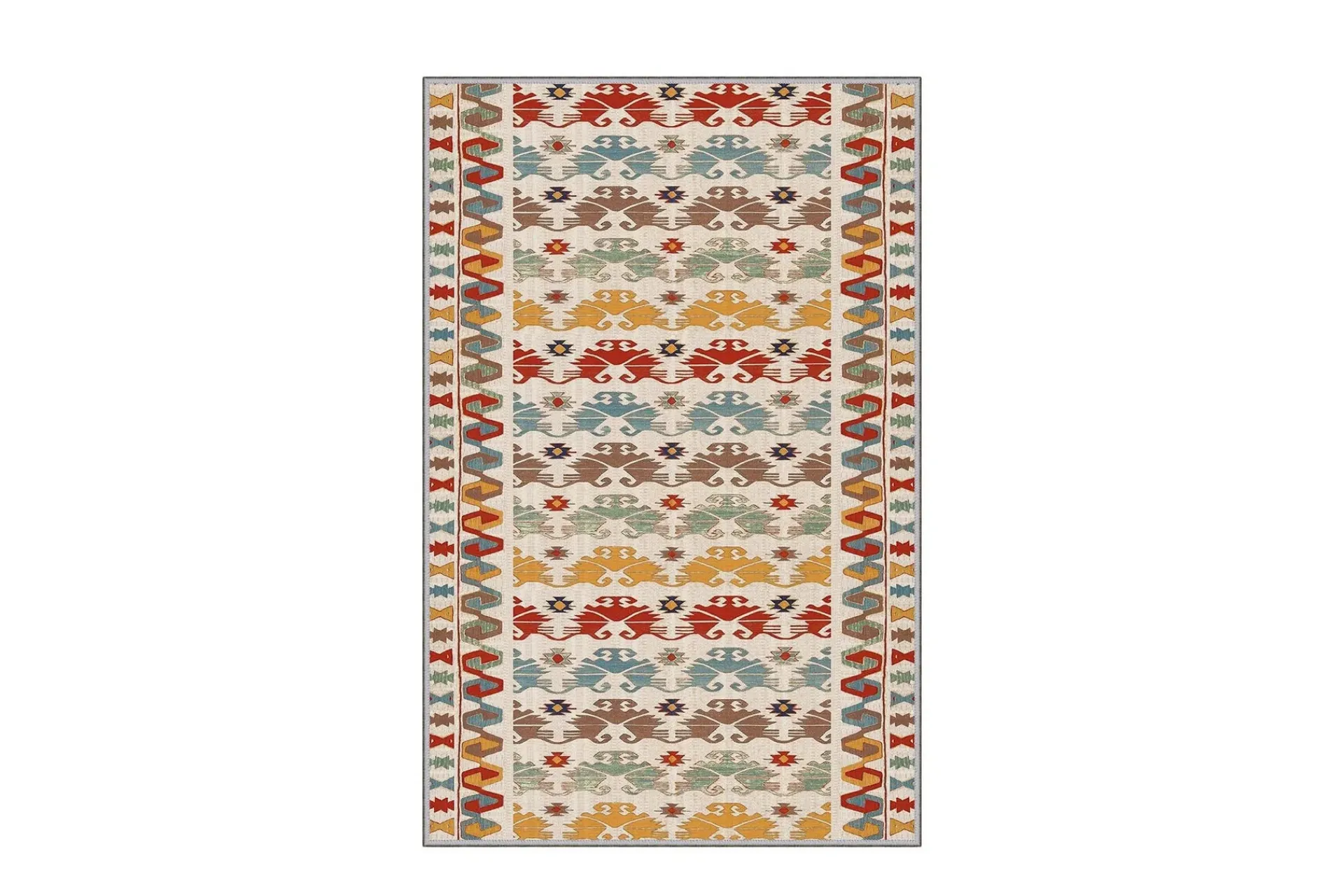 Orientalske Tepper-Matte (100x150) Homefesto 5 Flerfarget
