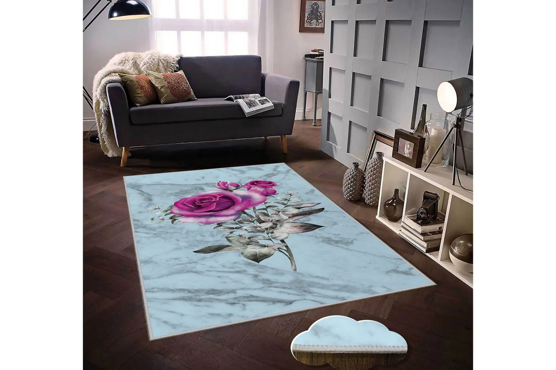 Orientalske Tepper-Matte (80 x 300) Homefesto 5 Flerfarget