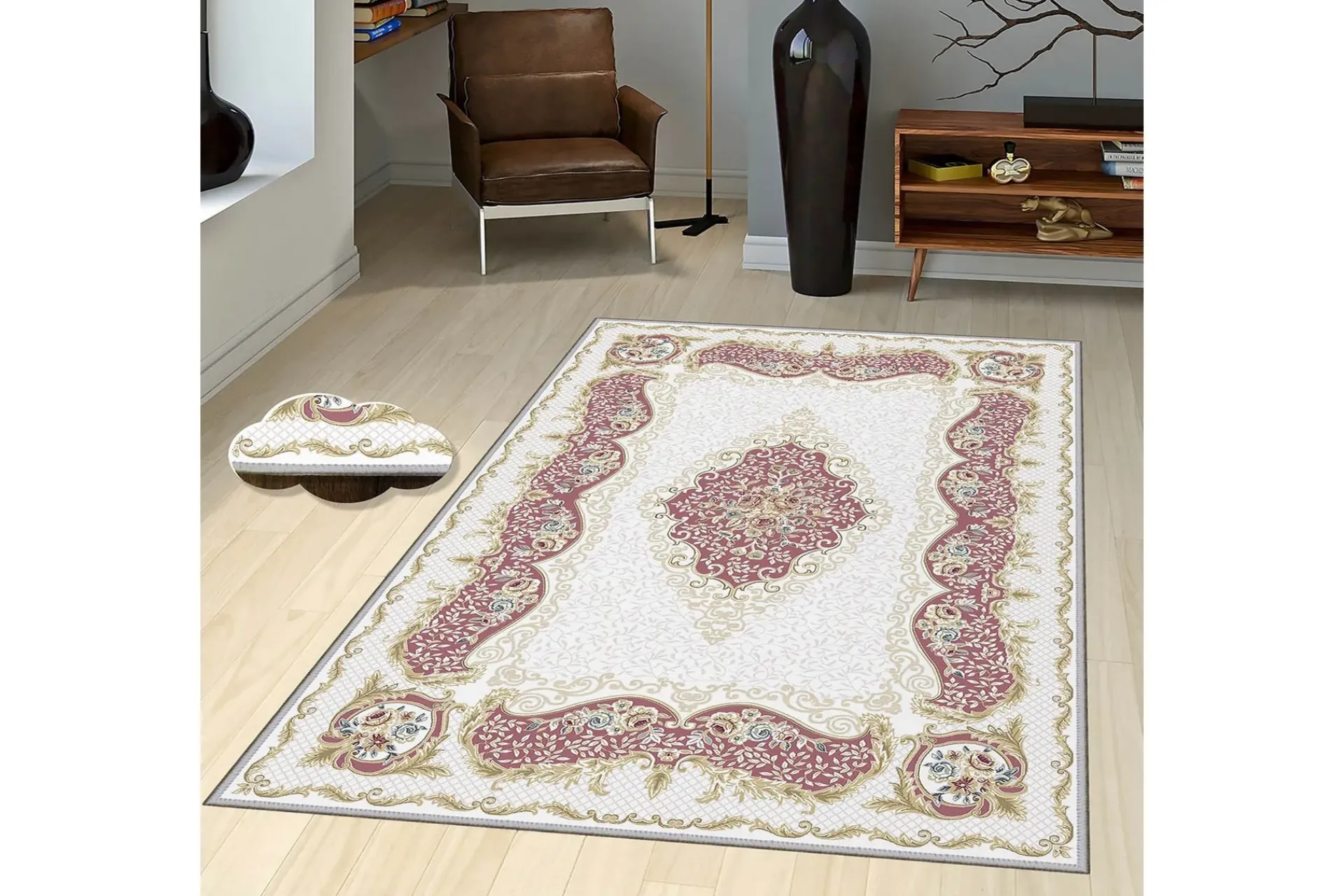 Orientalske Tepper-Matte (140x220) Homefesto 4 Flerfarget