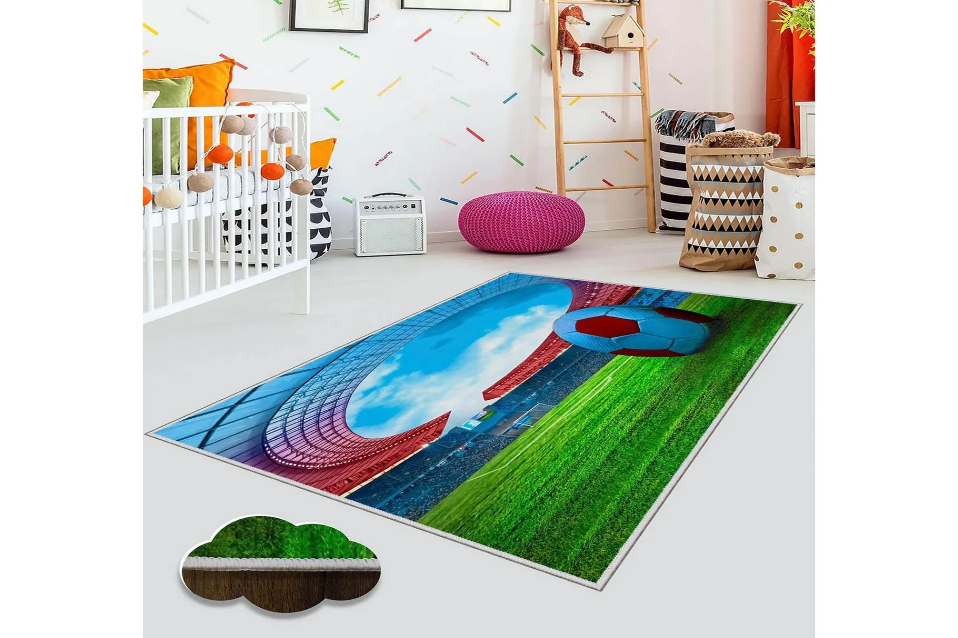 Orientalske Tepper-Matte (140x220) Homefesto 5 Flerfarget