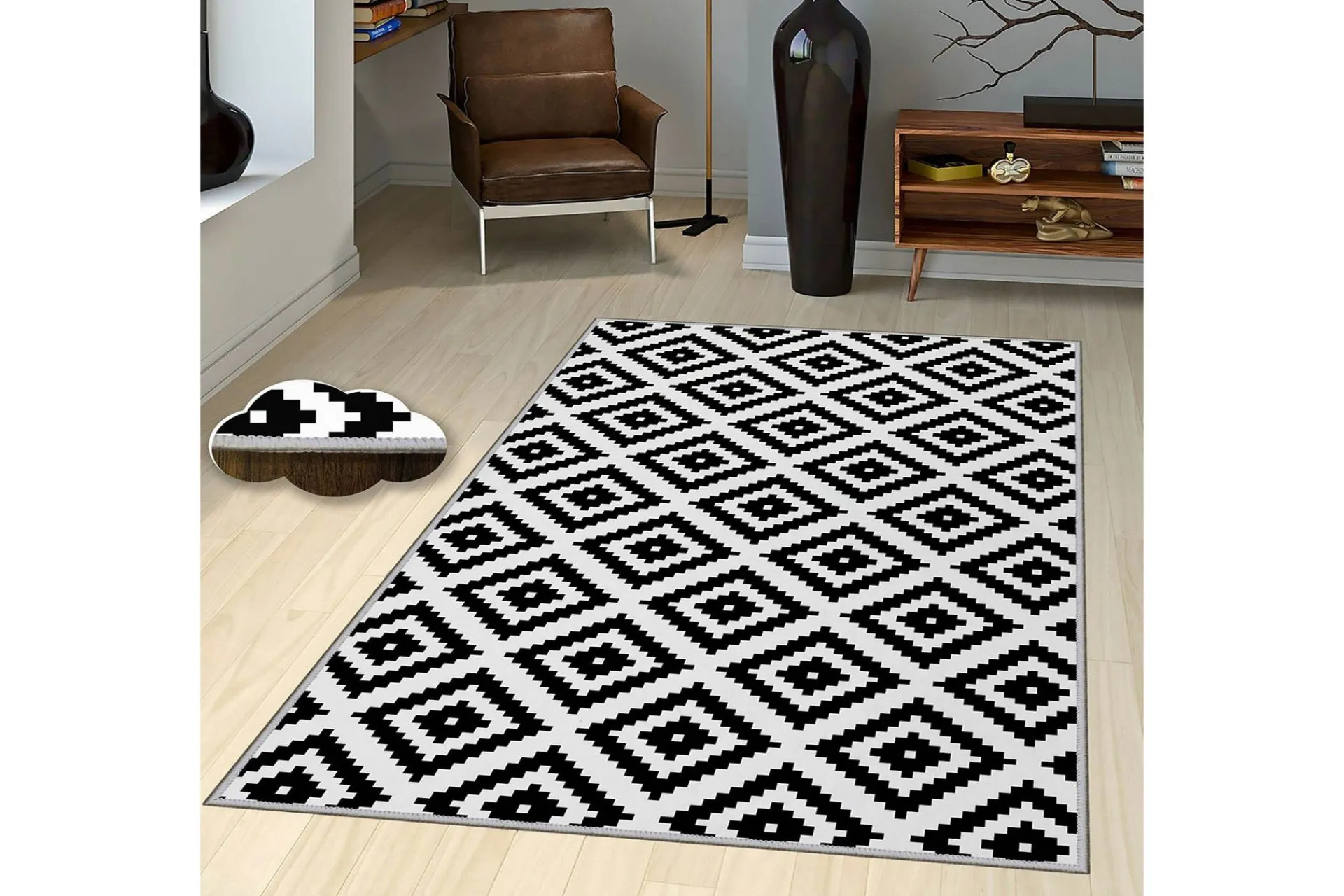 Orientalske Tepper-Matte (180x280) Homefesto 5 Flerfarget