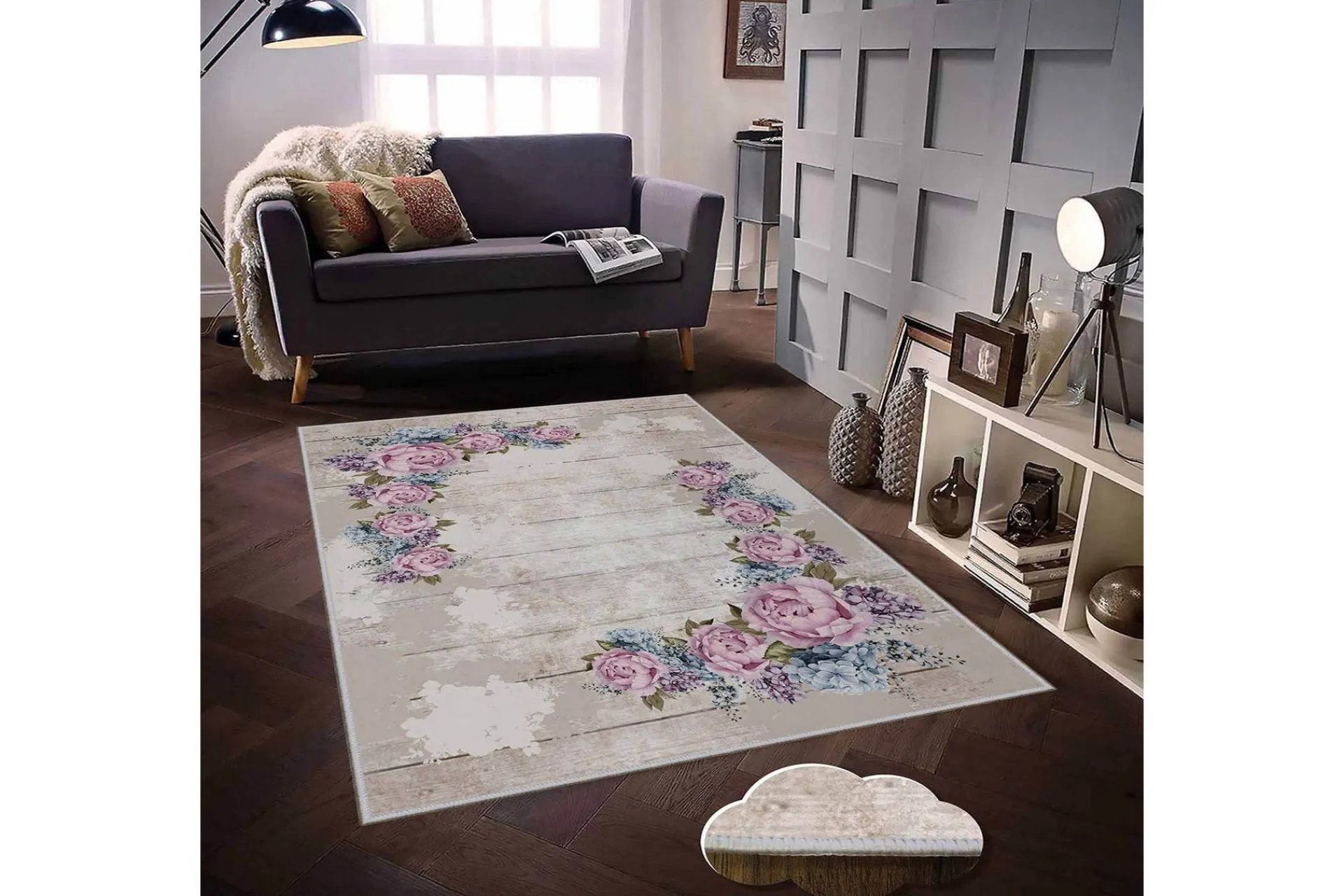 Orientalske Tepper-Matte (120x180) Homefesto 4 Flerfarget