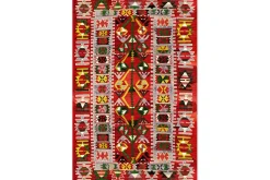 Orientalske Tepper-Matte (100 x 200) Homefesto - Bomull Flerfarget