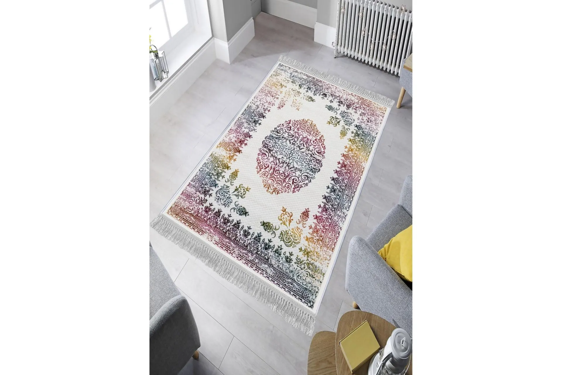 Orientalske Tepper-Matte (120 x 180) Homefesto - Bomull Flerfarget