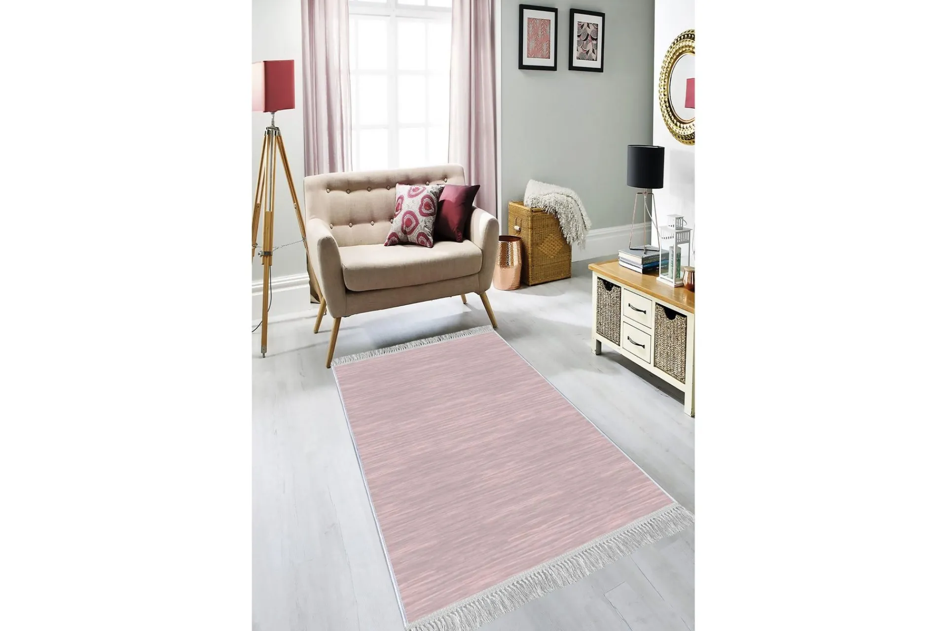 Orientalske Tepper-Matte (100 x 150) Homefesto - Bomull Flerfarget