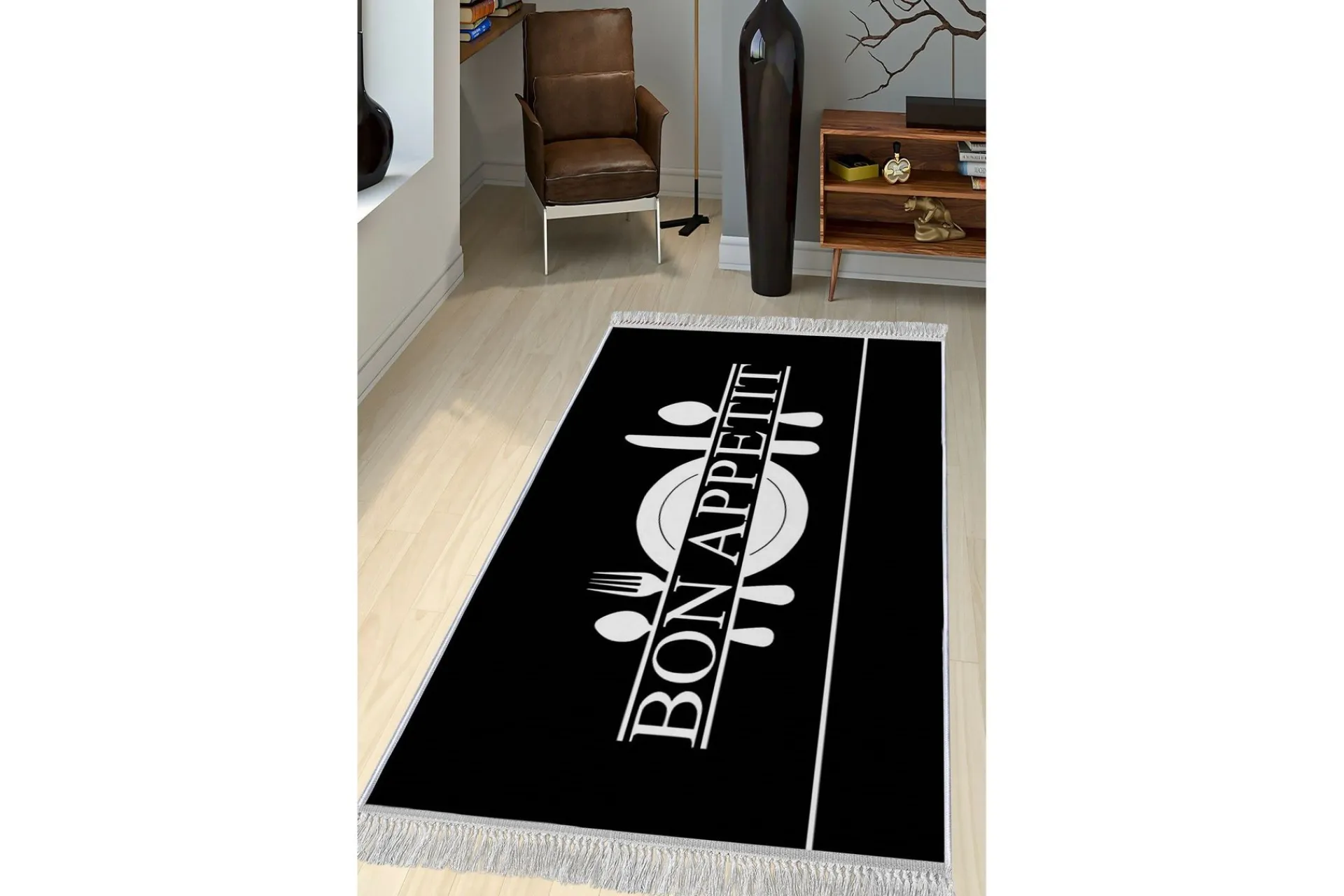 Orientalske Tepper-Matte (80x120) Homefesto - Cotton Flerfarget