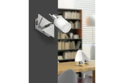 Nattbordslampe-MAX LED Vegglampe Grey