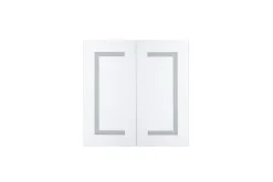Mazarredo Skap til Badet 60 cm Speil med LED-belysning