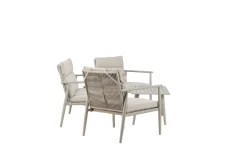Venture Home Veranda & Terrasse|Loungesett-Mazzaro Sofagruppe Utendørs 4-seter Antracit