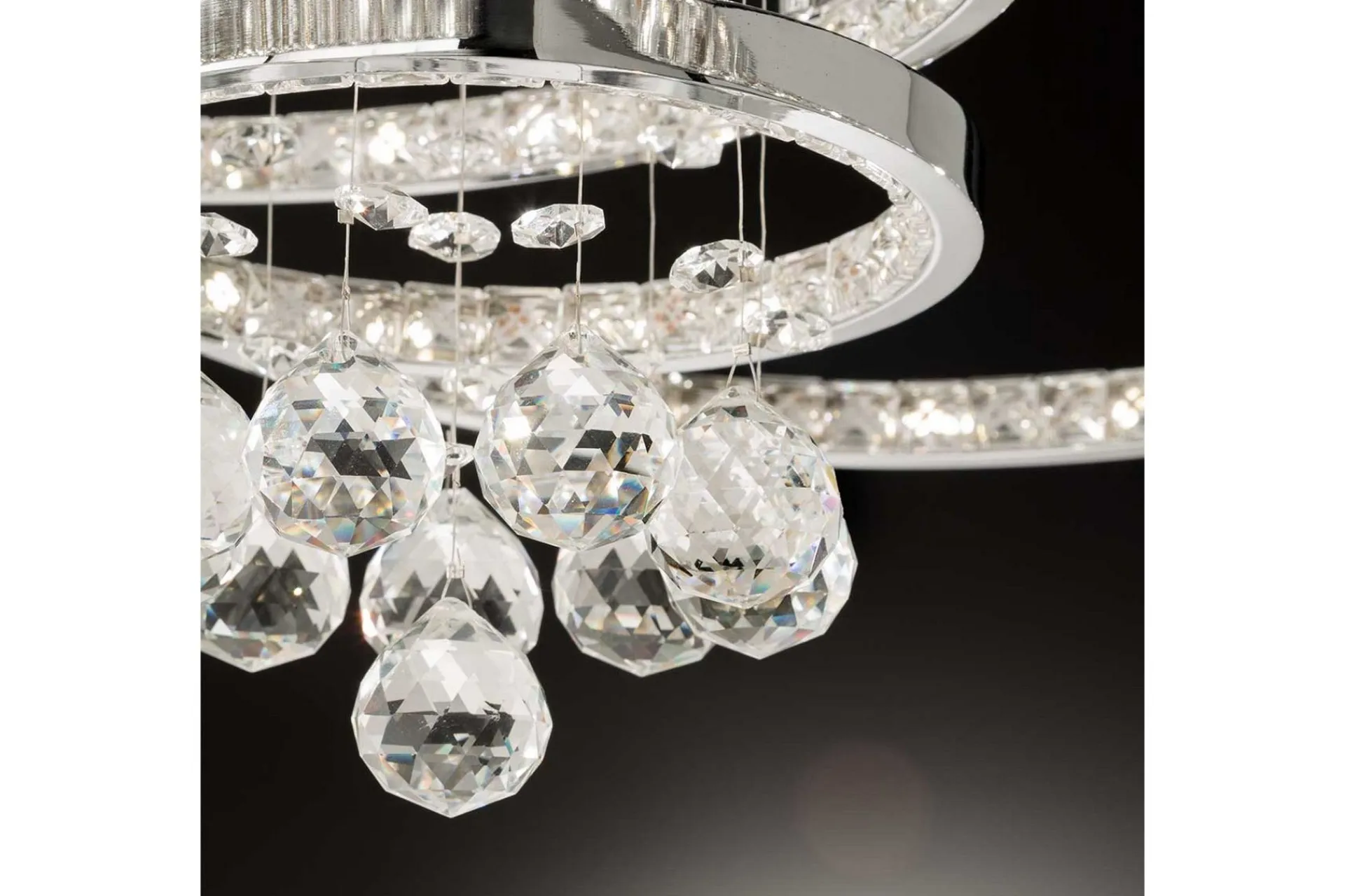 Taklampe|Stuelampe-MEDLEY Plafond Sølv
